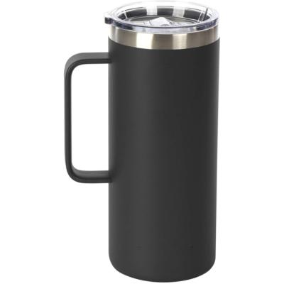 China Customized PORTABLE Vacuum Insulated Stainless Steel Food Grade Material Tumbler Beer Mug With Large Capacity for sale