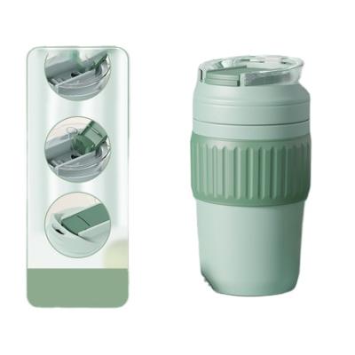 China PORTABLE Travel 420ML Vacuum Insulated Mugs 316 Stainless Steel Cup Drinking Water Cup Heat Coffee Mug With Lid Portable Coffee Tumbler for sale