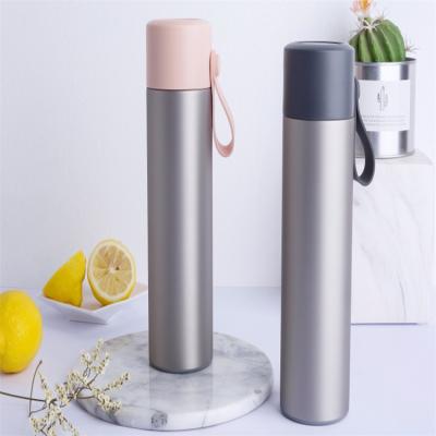 China Business high technology men's and women's custom fashion silicone handle 316 stainless steel vacuum flask for sale