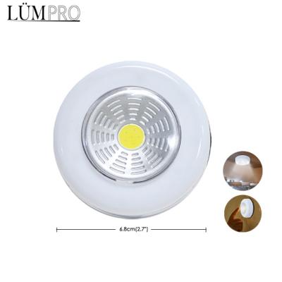 China Best Wall Mounted for Counter Lighting, Kitchen Lighting, Stick-Anywhere Powered by 3*AAA Batteries 100 Lumens 1W COB Puck Light for sale