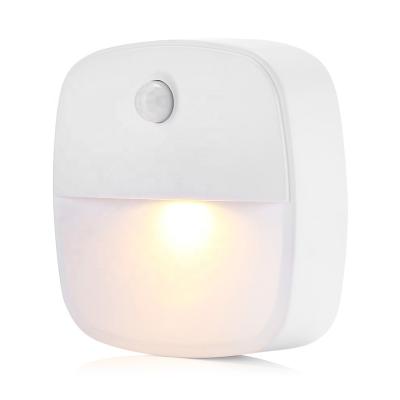 China Contemporary Sensor LED Night Lights For Bedroom Anywhere 3 AAA Indoor Motion Sensor Battery Operated Light for sale