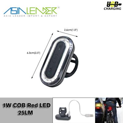 China For City Commuters, Kids & Cyclists Multiple COB 1W USB Bike Tail Light BT-5984 for sale