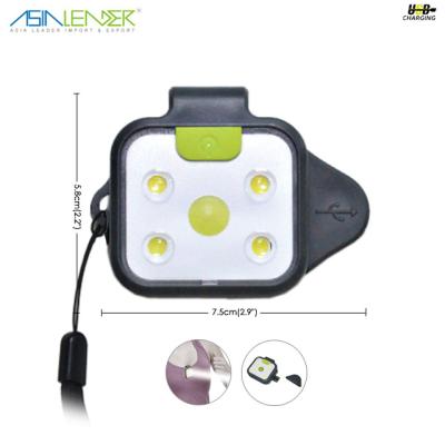 China Camping BT-5997 for Running, Walking, Kids, Dog Collars, Hiking, Camping or Biking - USB Rechargeable, Super Bright, Clip on Running Light for sale