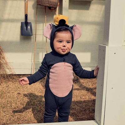 China Polyester Baby Boy Cute Girl Romper/Autumn Clothing Jumpsuit Cotton Cartoon Toddlers Baby Cotton Long Sleeve Romper for sale