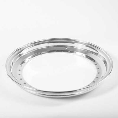 China Aluminum 1.5 Outer Lip Forged Rims Wire Wheel Lip 2 Half 3 Piece Wheel Barrel Inner Dome Dome Felgeninnenbett For BBS RH RIAL Stainless Steel Lip for sale