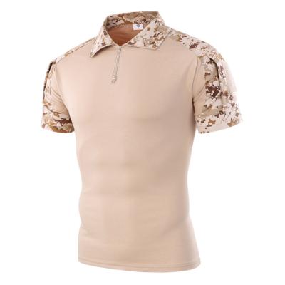 China Wholesale Tactical Multicolor Lightweight Summer Multicam Printing T-shirt OEM Military Shirt Anti-Static Combat for sale