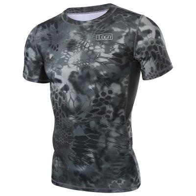 China Anti-Static Quick-drying Fabric Anti-Static Short Sleeve Camouflage Clothing Field Clothing for sale