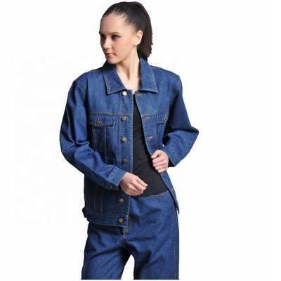 China Factory Professional Eco-friendly Anbang Comfort Soft Jeans Clothes Work Clothes Denim Overalls Suits Work Uniform for sale