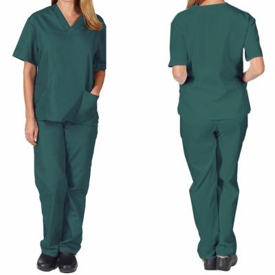 China Wholesale Customized Comfortable Breathable Coat Women Hospital Uniforms Good Quality Unisex Medical Uniforms Scrubs for sale