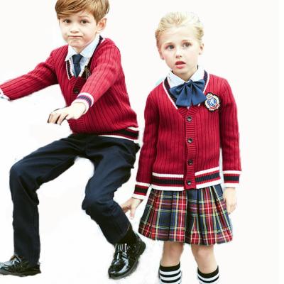 China Suitable Warm Super Soft Fit Boy Girl Preschool Kindergarten Style Uniform Design for sale