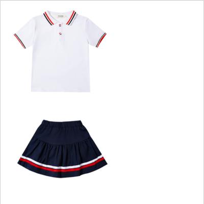 China Fit School Uniform Designs Suitable Primary School Uniforms School Uniform Summer Hot Style for sale