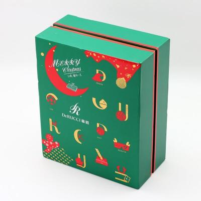 China Valentines Day Chocolate Boxes Food Cake Bakery Pie Paper Box Packaging Recyclable Rigid Rigid Gift Box for sale