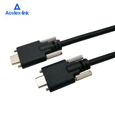 China Camera USB3.1 Type-C Male to Male Cable with Dual Screw USB3 Vision Cable for Industrial Camera Industrial Computer for sale