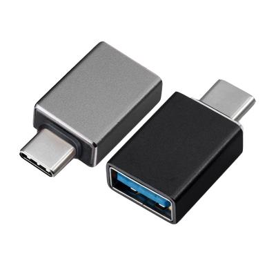 China Mac Pro USB Type C Male to USB A 3.0 Female OTG Adapter for sale