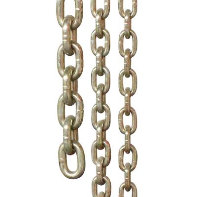 China Conveyor Chain g80 G100 Lifting Chain Customize Industrial Lashing Chain 6mm 7mm 8mm 26mm Galvanized Lifting Chains for sale