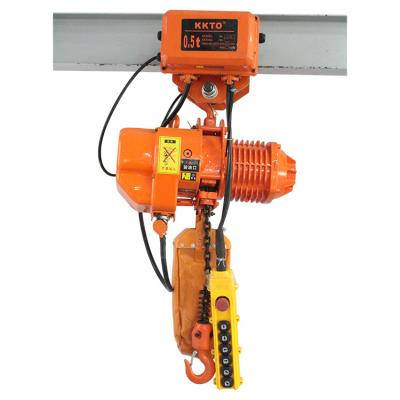 China 1/2/3/5 Ton Movable Low Clearance Two Speed ​​Chain Electric Hoist Ghost Maker HHBB for sale