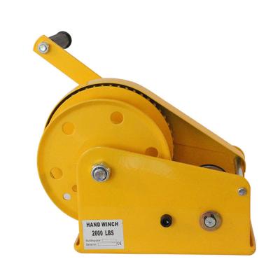 China CRANK 1800 Pound Crank Self-Locking Manual Winch Small Winch Tripod Hand Winch Crane Crane for sale