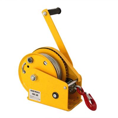 China CRANES 1200 lbs 1800 lbs 2600 lbs wire rope manual crane winches for sale