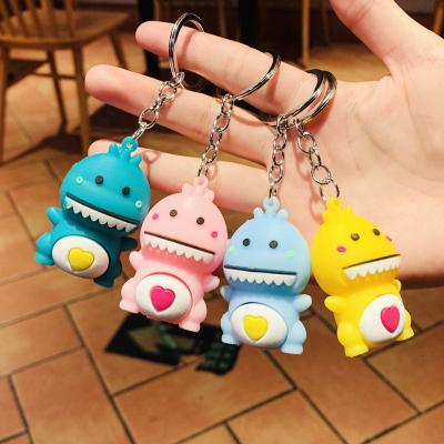 China Other 2021 New Dinosaur Key Chain Cute Pendant Car Key Chains For Bag Charm Keychain Pendant Gift for sale