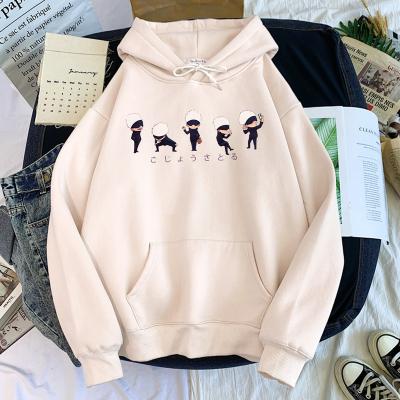 China Japan Comics Sweatshirts Anime Casual Fashion Streetwear Oversized Loose Male Hoodies Anti-wrinkle Jujutsu Kaisen Printing Men's Sweatshirts for sale