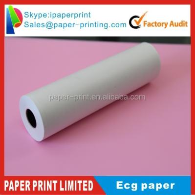 China medical ecg paper use for GE MAC-1200 medical ecg chart paper manufacture other size 110*140,50mm*30m,63mm*30m,80mm*20m ecg paper for sale