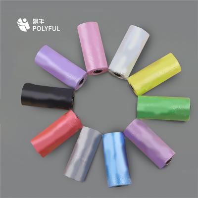 China Nice Compostable Biodegradable Roll Packed Pet Waste Bag for sale