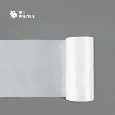 China BIODEGRADABLE Eco Friendly Food Storage Bags Bread and Grocery Disposable Plastic Roll Bag for sale