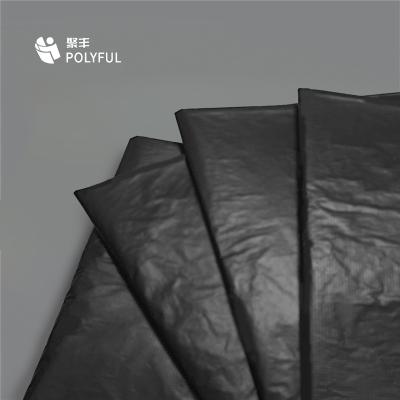 China China BIODEGRADABLE Factory Directly Supply Garden Trash Can Black Liner Trash Plastic Bags for sale