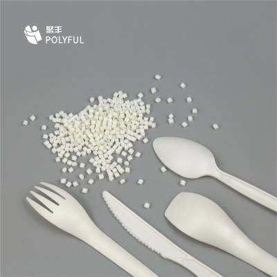 China Smooth Biodegradable tableware Disposable Spoon Cutlery for sale