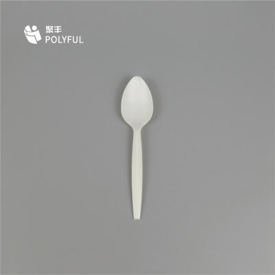 China Smooth Biodegradable tableware Disposable Spoon Cutlery for sale