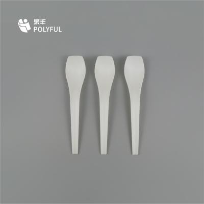 China Smooth Biodegradable tableware Disposable Spoon Cutlery for sale