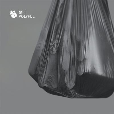 China BIODEGRADABLE Customized Color Size Biodegradable Plastic Garbage Bag on roll PLA Compostable Trash Can Liner bag for sale