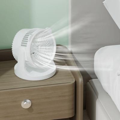 China Foldable Type-C Chargeable popular high quality Cheapest Mirror night Light Makeup Fan cable Desktop fan for sale