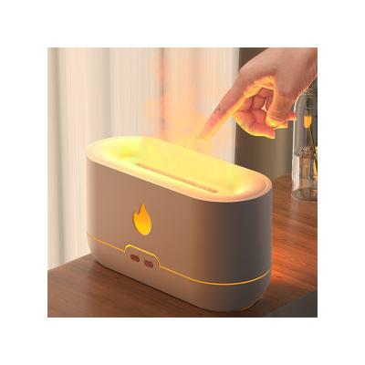 China Hotel+Car+Outdoor+Commercial+Household YouNiMei atomization aromatherapy machine 3D simulation colorful flame desktop essential oil aroma diff for sale