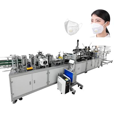 China Full automatic FFP3 plant with valve KN95 multifunction mask machine n95 mask making machine for sale