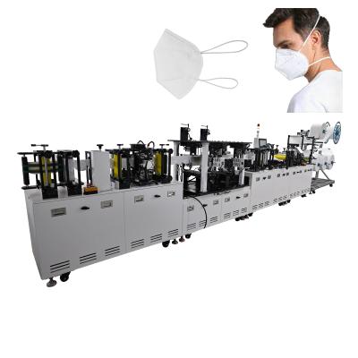 China High production efficiency factory new design headband kn95 mask machine high speed mask making machines mask production machine for sale