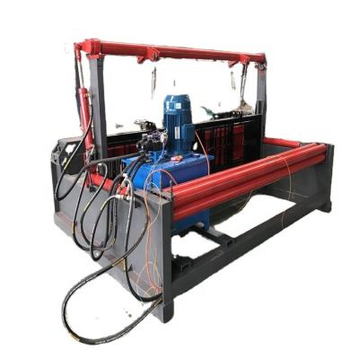 China Hotels Semi Automatic Hydraulic Crimped Wire Mesh Machine for sale