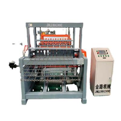 China Full Automatic Hotels Crimped Wire Mesh Machine , Steel Mesh Making Machine for sale