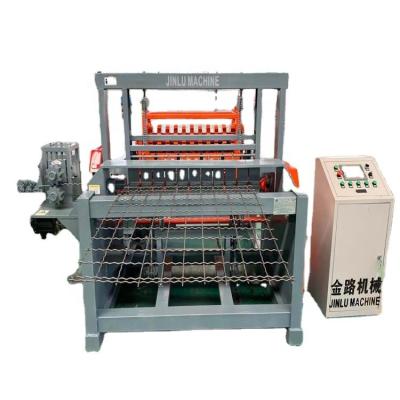 China Full Automatic Hotels Rolls Wire Feeding Crimped Wire Mesh Machine for sale