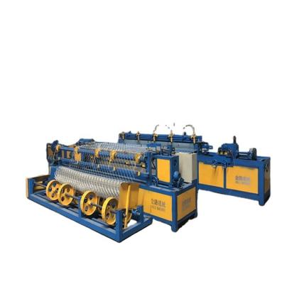 China Single Operated Diamond Wire Mesh Chain Link Fence Weaving Machine China Supplier for sale