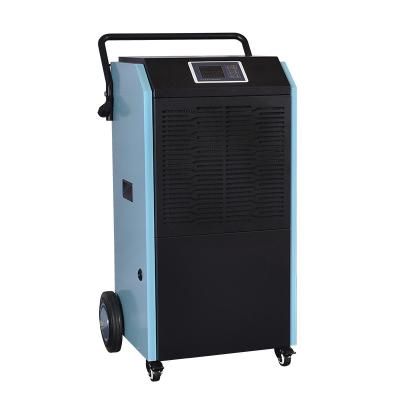 China Hotel 90L/D Portable Hand Push Commercial Dehumidifier Humidity Removing Machine Industrial Dehumidifier for sale