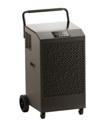 China Microcomputer Control 138l/d Hand-push Industrial Dehumidifier Commercial Portable Dehumidifier for sale