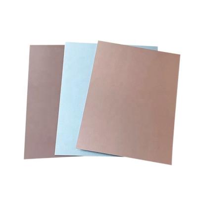 China Excellent Quality High Tension Copper Clad Sheet Laminate Machinery One Sided Copper Clad Laminate Sheet Off Cutting for sale