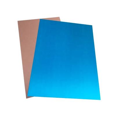 China Newest High Voltage Copper Clad Laminate Machinery Copper Clad Sheet Fr4 104X124 Clad Laminate Sheet With Aluminum Base for sale