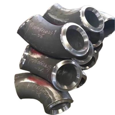 China 90 Degree High Temperature Resistance Seamless Long Radius Elbow 30 Degree Carbon Steel Pipeline Fittings for sale