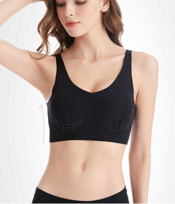 China Breathable Comfortable Seamless Bra Widened Beautiful Strap Women Tube Top Back Camisoles for sale