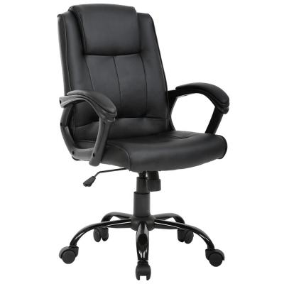 China Adjustable (height) All Chairs Solution PU Leather Executive Office Chair for sale