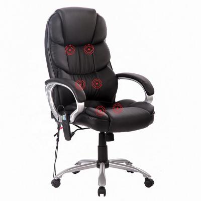 China Adjustable (height) Lower Price Wholesale 8 Vibration Office Massage Chair Office Furniture Back Massage with Heat Modern Synthetic Leather 366PCS for sale