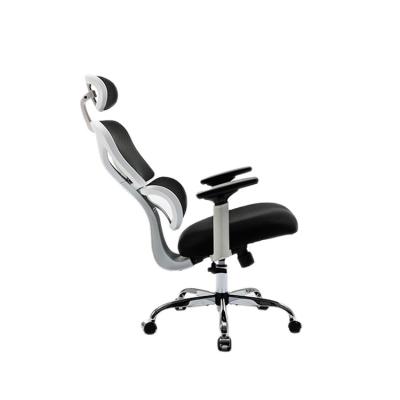 China (Size) Mesh Chair Swivel Ergonomic Chair Adjustable Ergonomic Desk in Sale White Office Chair for Home Work for sale