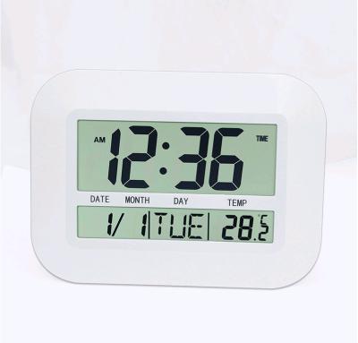 China Plastic Home Decor Digital Fashion Wall Decoration Plastic Clock for sale